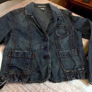 Refuge, Distressed Denim Jacket